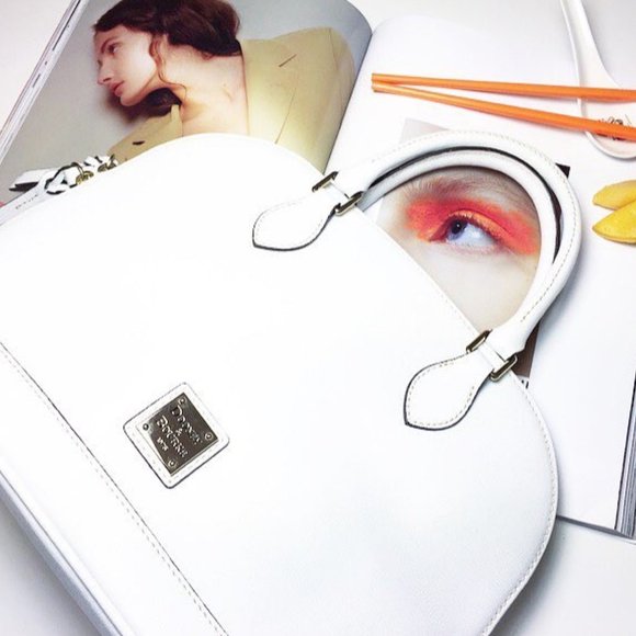 Dooney & Bourke Saffiano Zip Zip Satchel - Picture 2 of 2